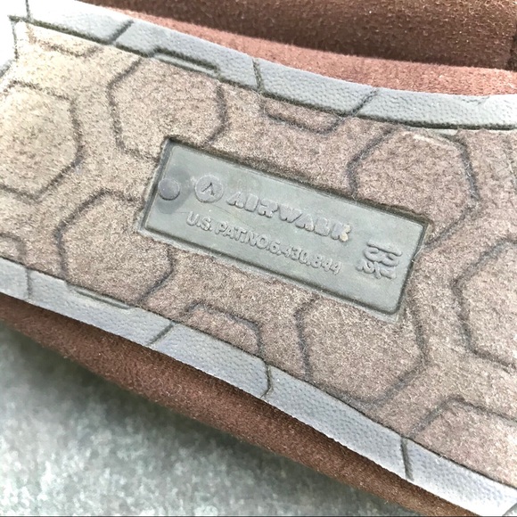 Airwalk Kids Classic Brown Suede Sherpa Fur Moccasin Slippers Shoes Pink Bows - Picture 11 of 13